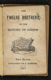 Thumbnail 0005 of The twelve brothers, or, The history of Joseph
