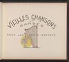 Thumbnail 0005 of Vieilles chansons et rondes