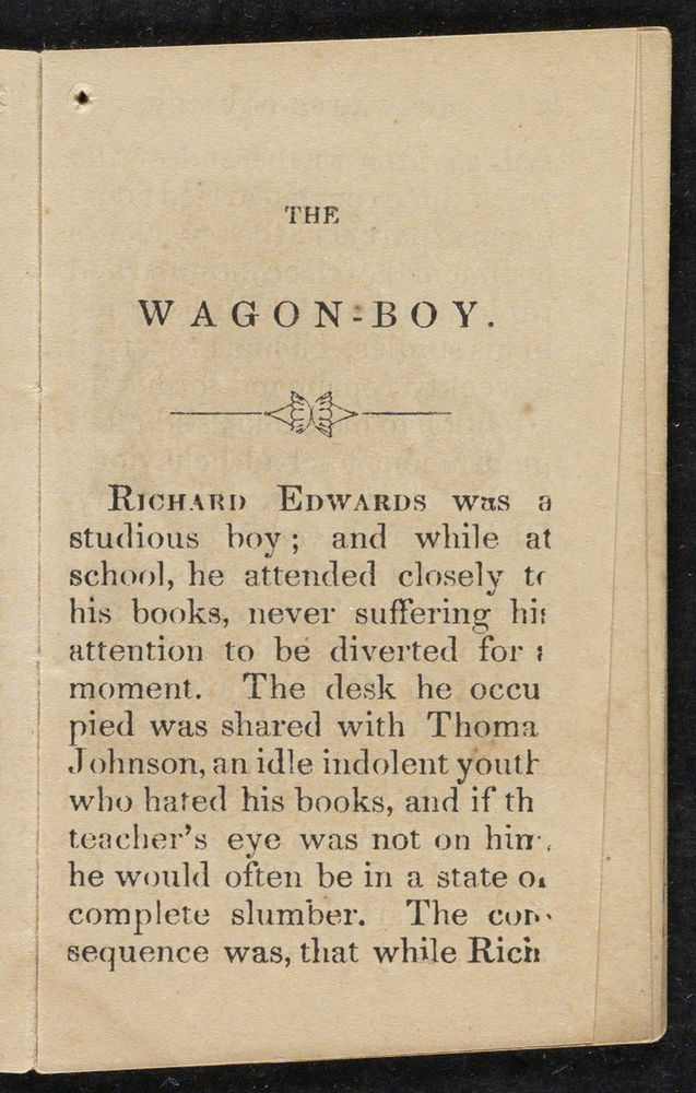 Scan 0005 of The wagon-boy, or, Trust in Providence