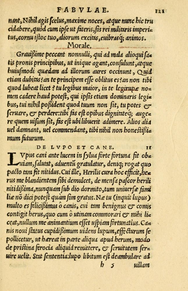 Scan 0125 of Aesopi Phrygis et aliorum fabulae