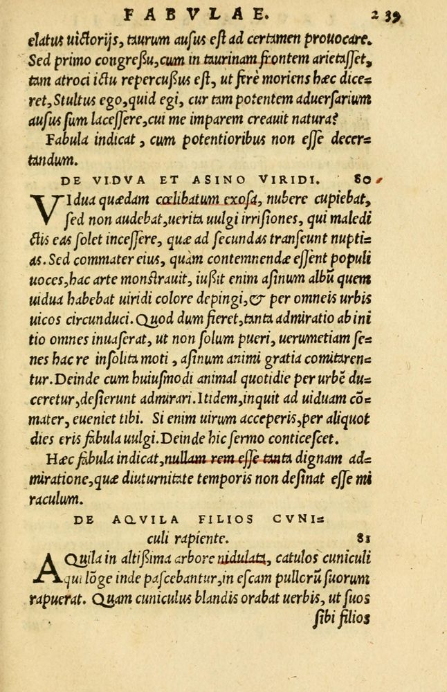 Scan 0213 of Aesopi Phrygis et aliorum fabulae