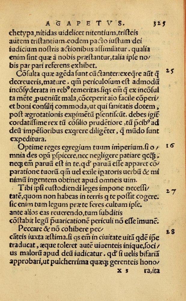 Scan 0331 of Aesopi Phrygis Fabellae Graece & Latine, cum alijs opusculis, quorum index proxima refertur pagella.