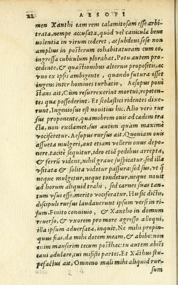 Scan 0028 of Aesopi Phrigis Et Aliorvm Fabvlae