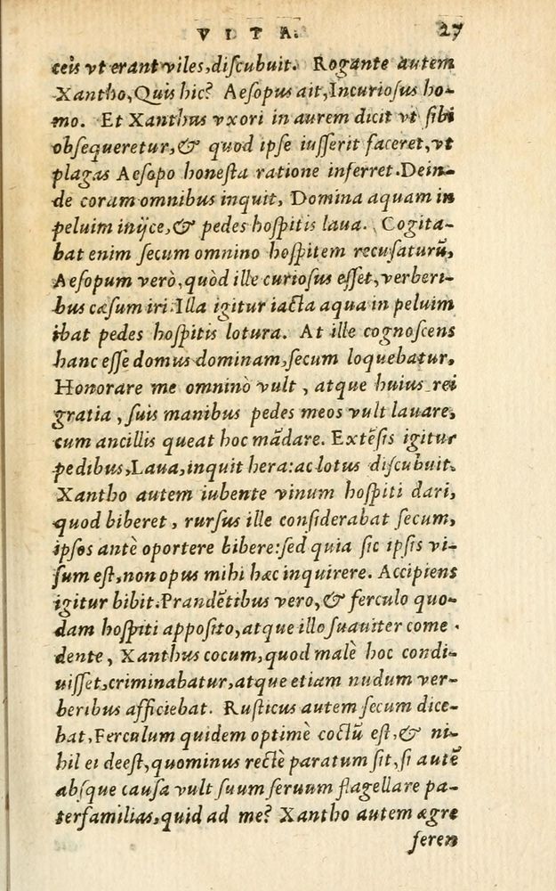 Scan 0033 of Aesopi Phrigis Et Aliorvm Fabvlae