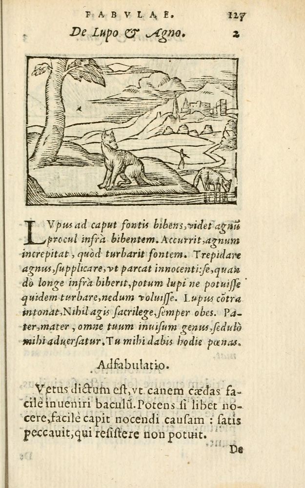 Scan 0133 of Aesopi Phrigis Et Aliorvm Fabvlae