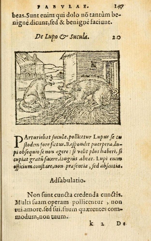 Scan 0153 of Aesopi Phrigis Et Aliorvm Fabvlae