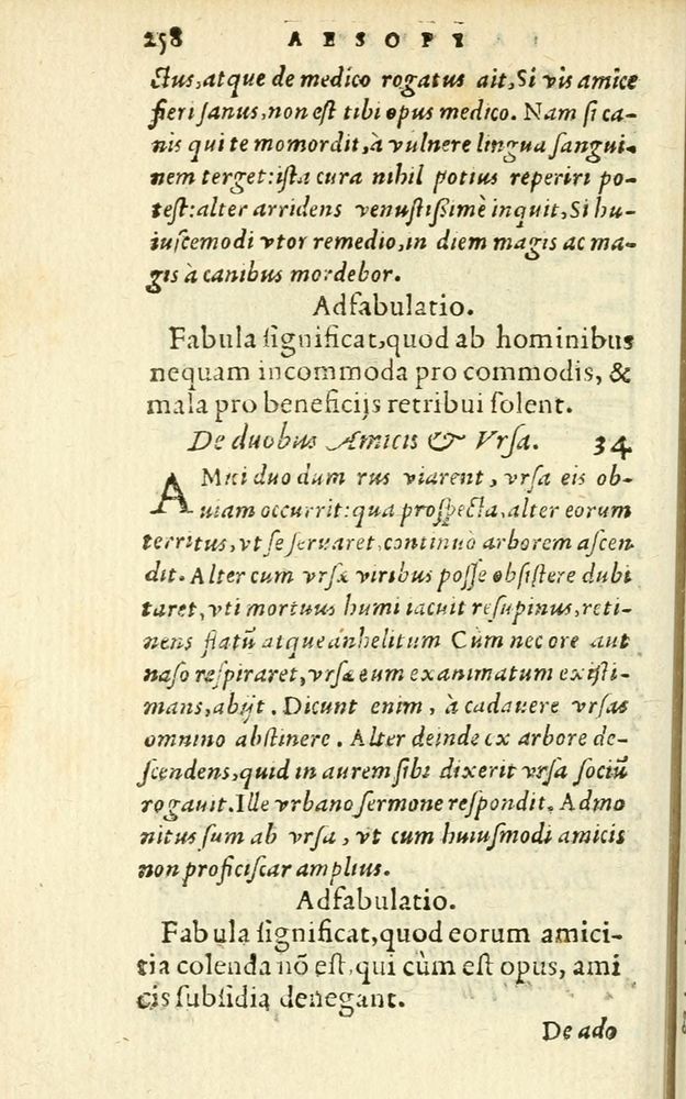 Scan 0264 of Aesopi Phrigis Et Aliorvm Fabvlae