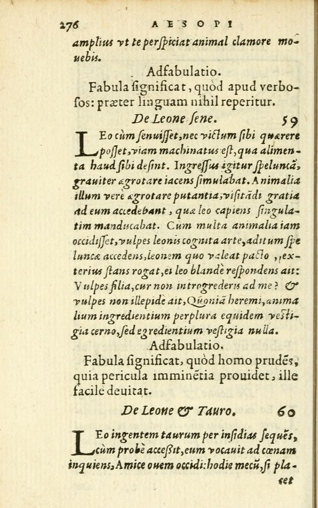 Scan 0282 of Aesopi Phrigis Et Aliorvm Fabvlae