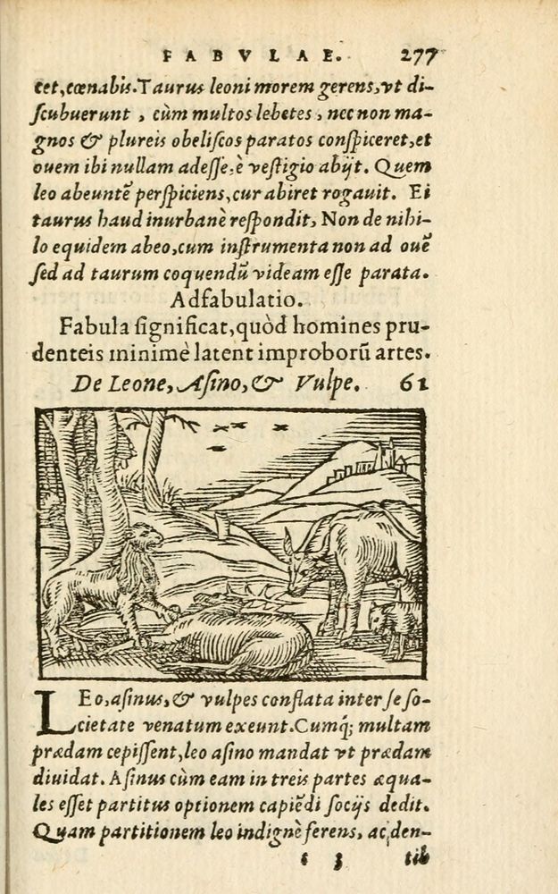 Scan 0283 of Aesopi Phrigis Et Aliorvm Fabvlae