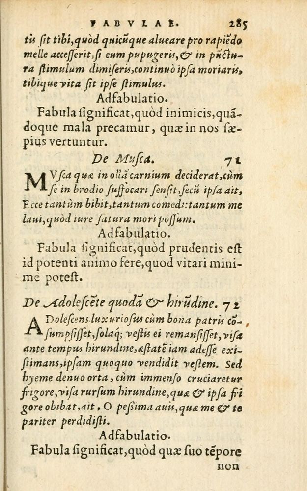 Scan 0291 of Aesopi Phrigis Et Aliorvm Fabvlae