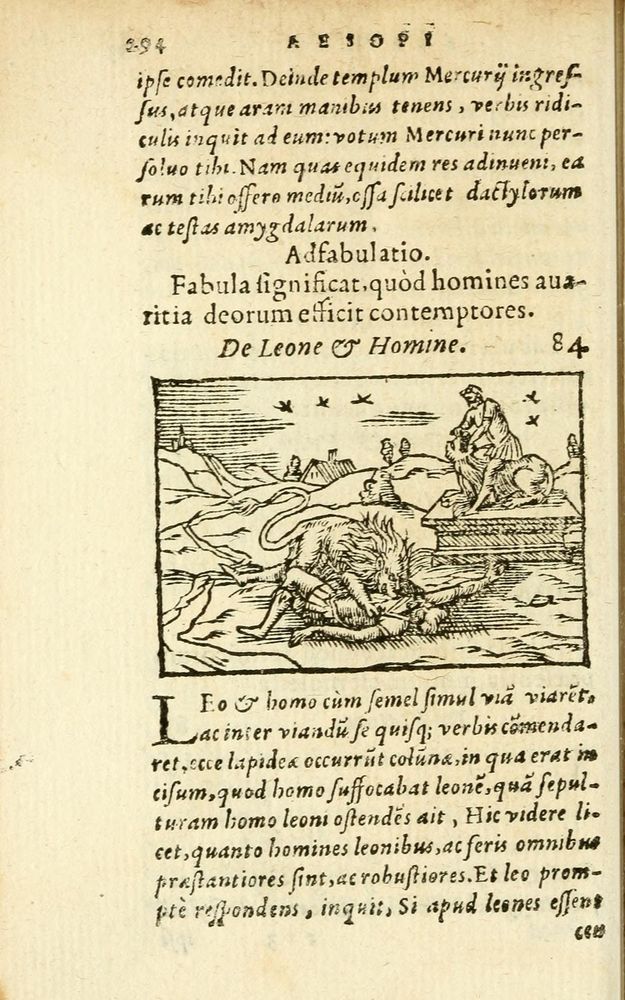 Scan 0300 of Aesopi Phrigis Et Aliorvm Fabvlae