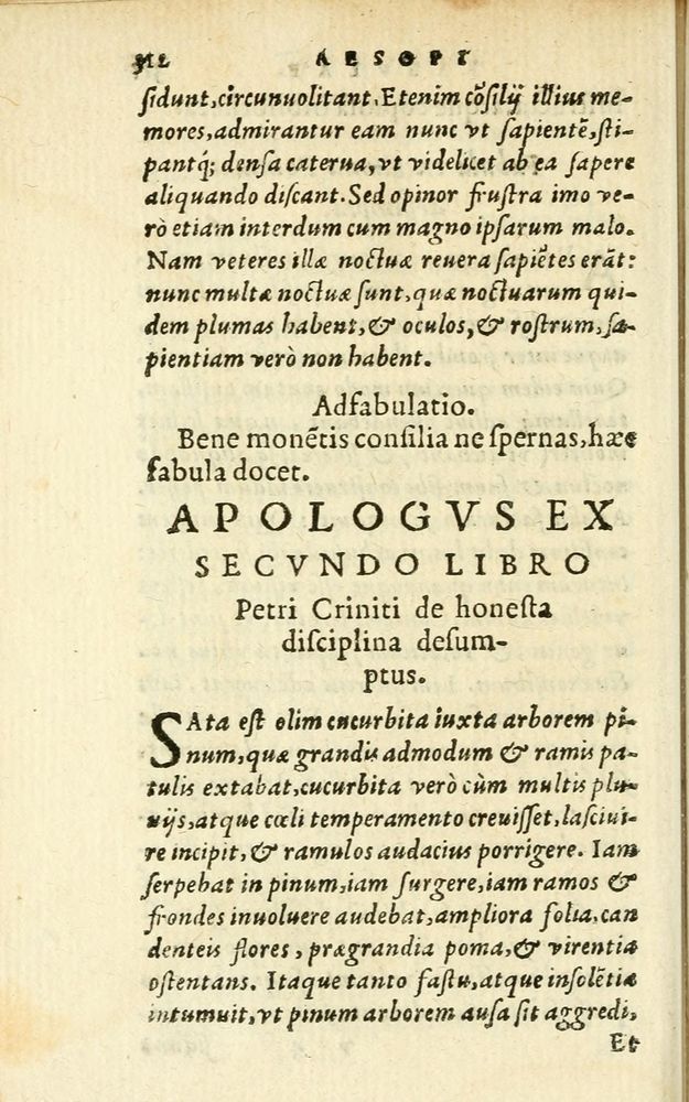 Scan 0318 of Aesopi Phrigis Et Aliorvm Fabvlae