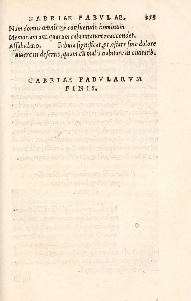 Scan 0261 of Aesopi Phrygis Fabulae græce et latinè