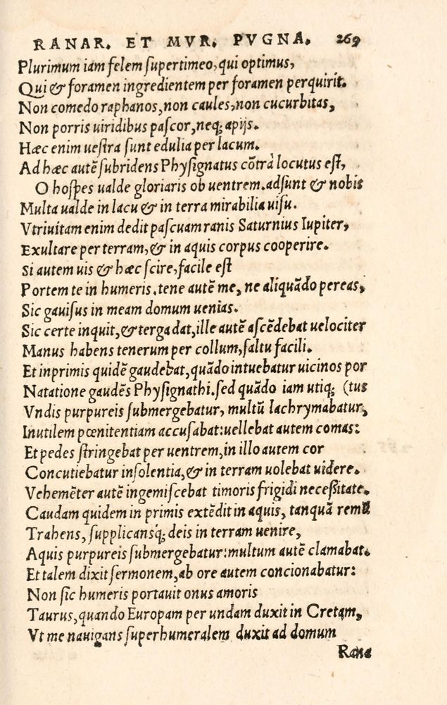 Scan 0277 of Aesopi Phrygis Fabulae græce et latinè
