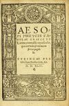 Thumbnail 0009 of Aesopi Phrygis fabvlæ Graece et Latine