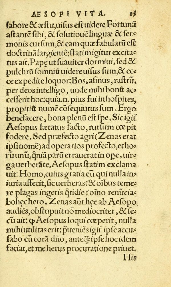 Scan 0023 of Aesopi Phrygis fabvlæ Graece et Latine