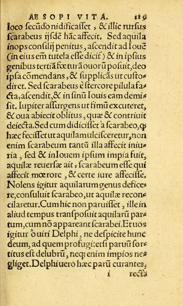 Scan 0137 of Aesopi Phrygis fabvlæ Graece et Latine
