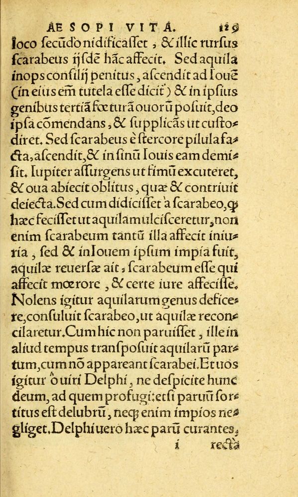 Scan 0137 of Aesopi Phrygis fabvlæ Graece et Latine