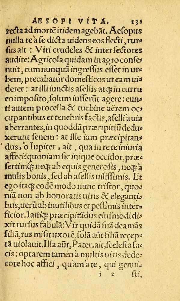 Scan 0139 of Aesopi Phrygis fabvlæ Graece et Latine