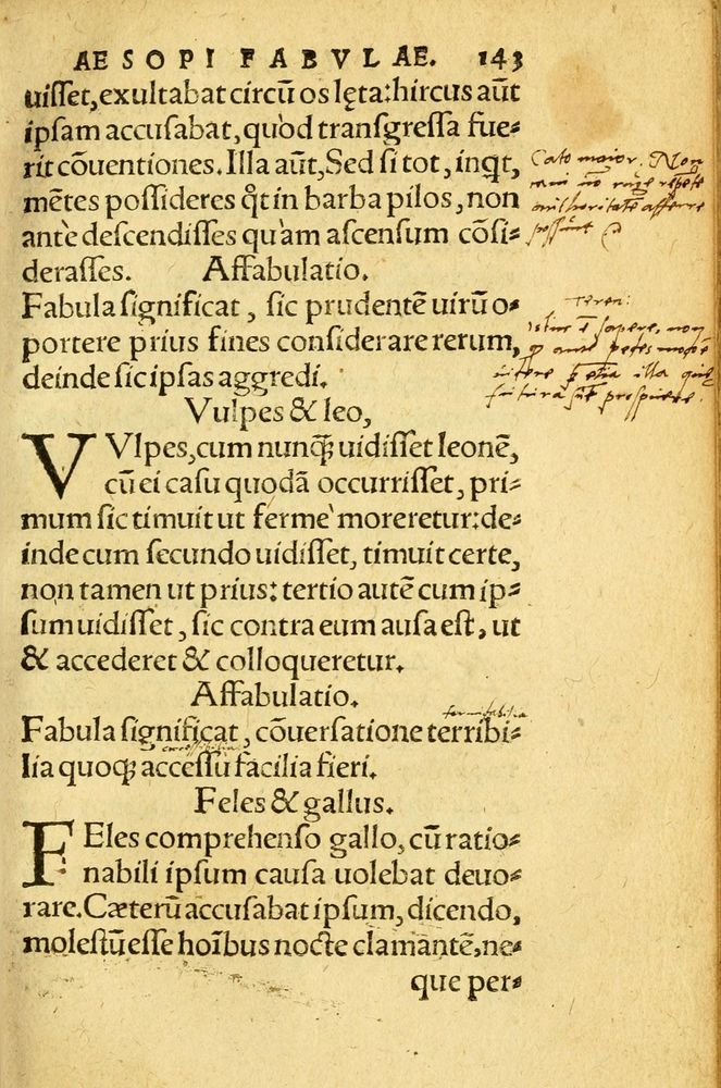 Scan 0151 of Aesopi Phrygis fabvlæ Graece et Latine