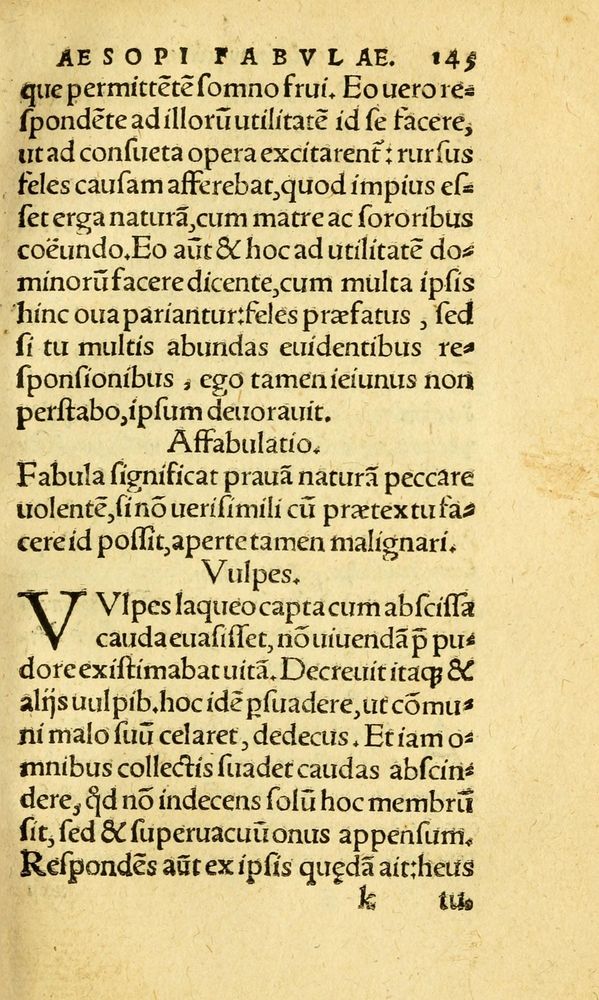Scan 0153 of Aesopi Phrygis fabvlæ Graece et Latine