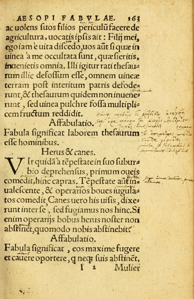 Scan 0171 of Aesopi Phrygis fabvlæ Graece et Latine