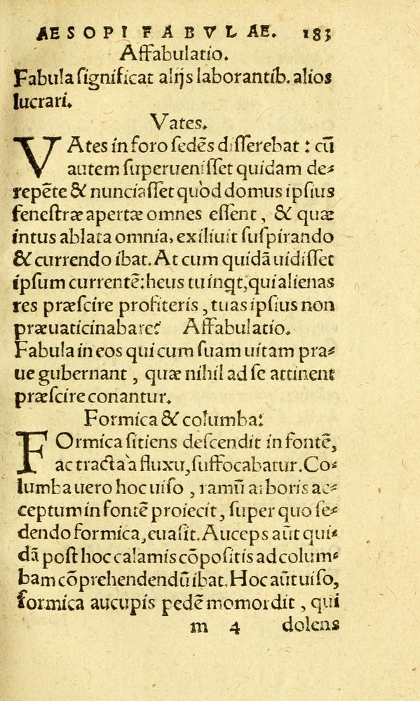 Scan 0191 of Aesopi Phrygis fabvlæ Graece et Latine