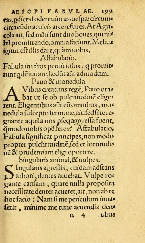 Scan 0207 of Aesopi Phrygis fabvlæ Graece et Latine