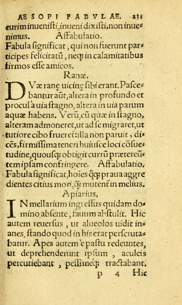 Scan 0239 of Aesopi Phrygis fabvlæ Graece et Latine