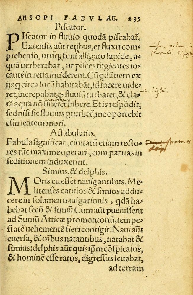 Scan 0243 of Aesopi Phrygis fabvlæ Graece et Latine