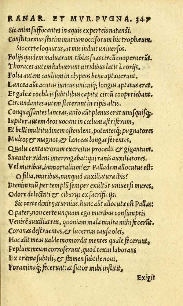 Scan 0355 of Aesopi Phrygis fabvlæ Graece et Latine