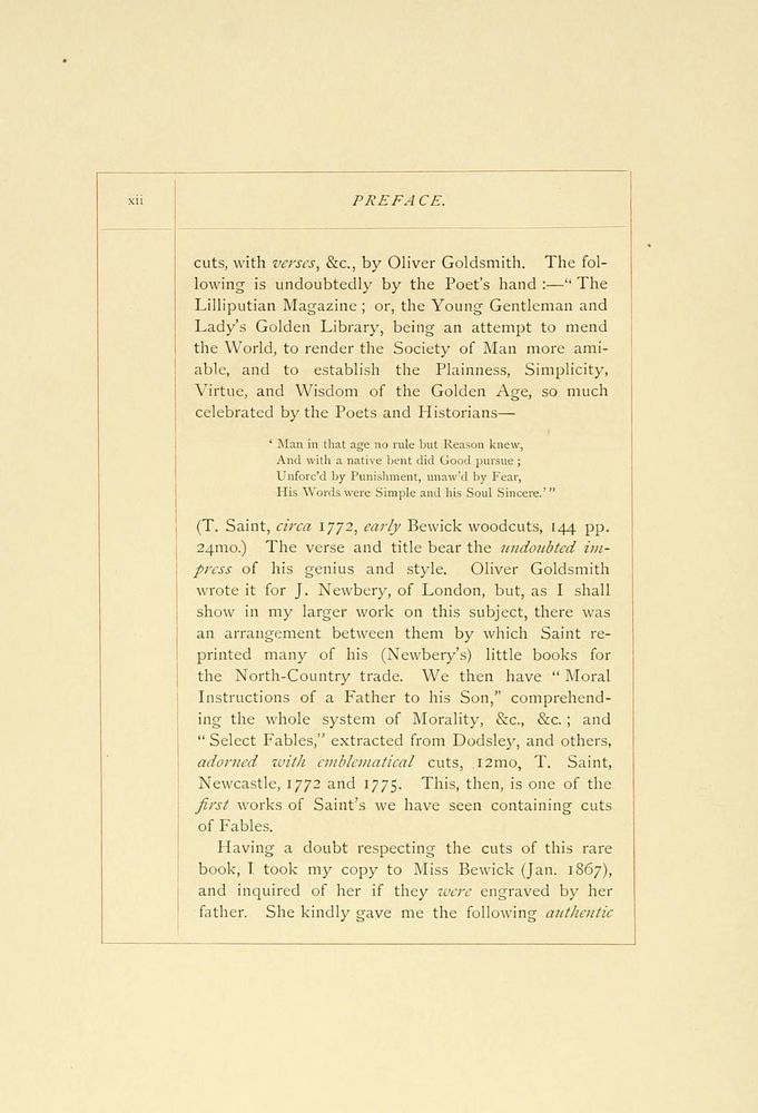 Scan 0020 of Bewicks select fables of Æsop and others in three parts