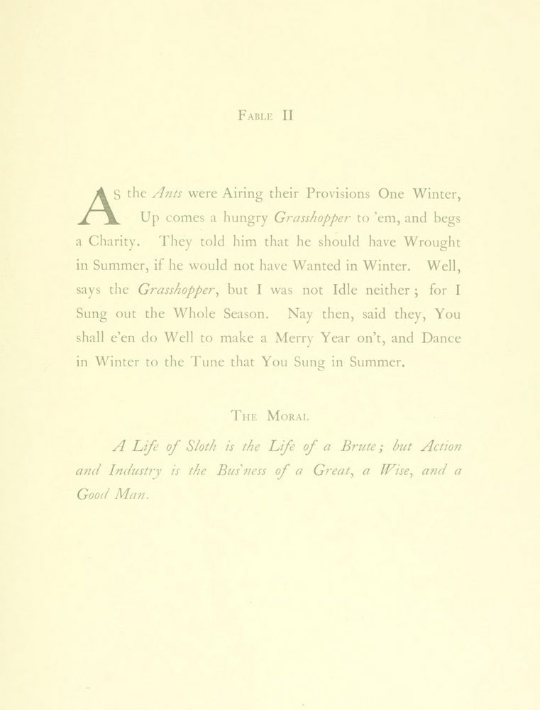 Scan 0025 of The fables of Aesop