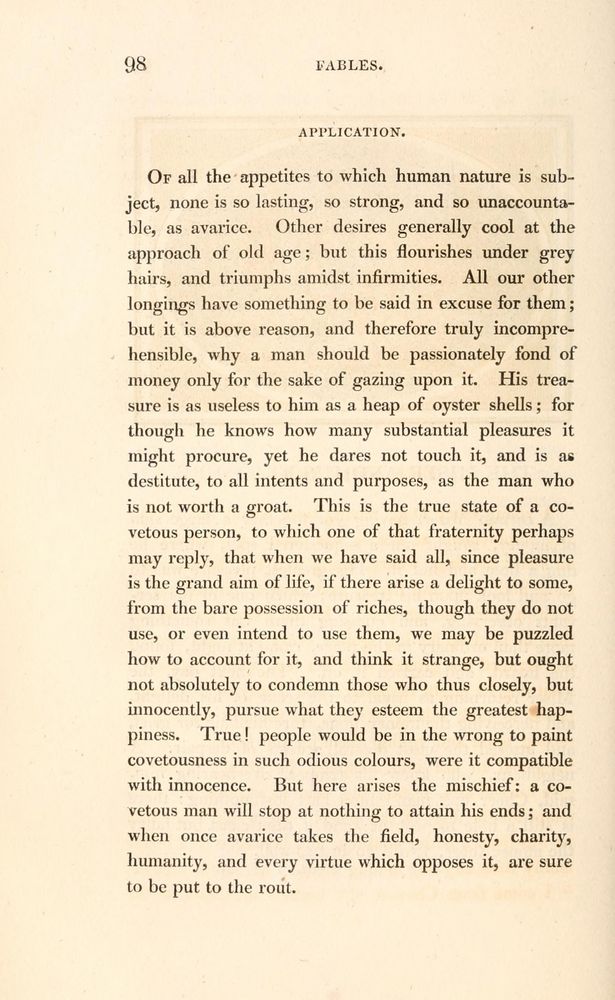 Scan 0132 of The Fables of Aesop, and others