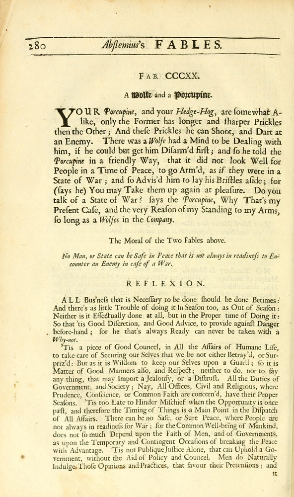 Scan 0340 of Fables of Æsop, and other eminent mythologists