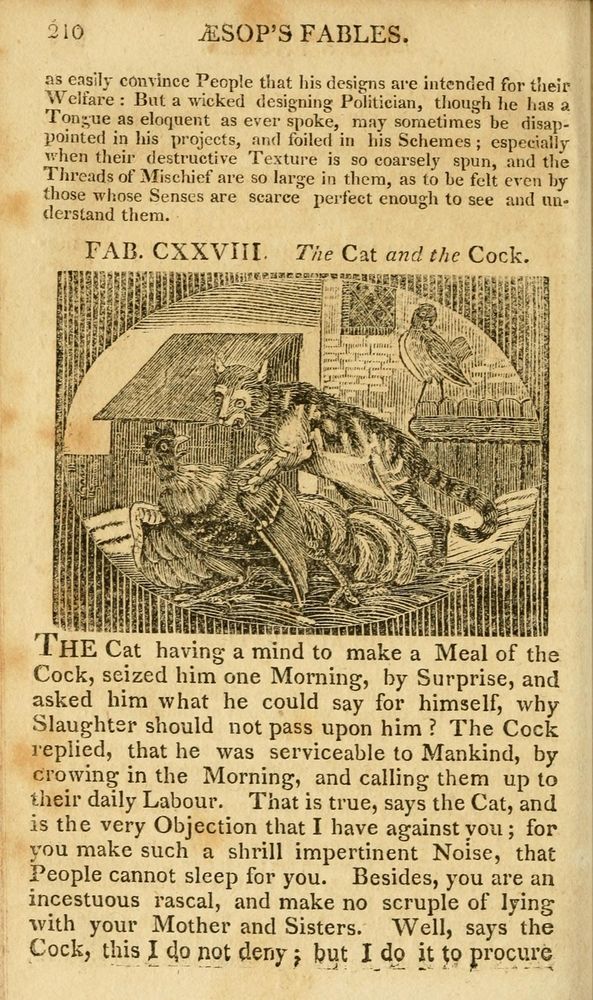 Scan 0236 of Fables of Æsop, and others