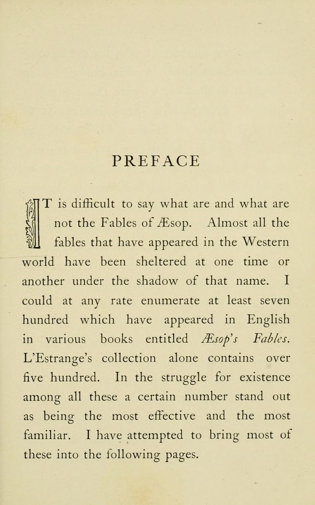 Scan 0015 of The fables of Æsop, selected, told anew and their history traced