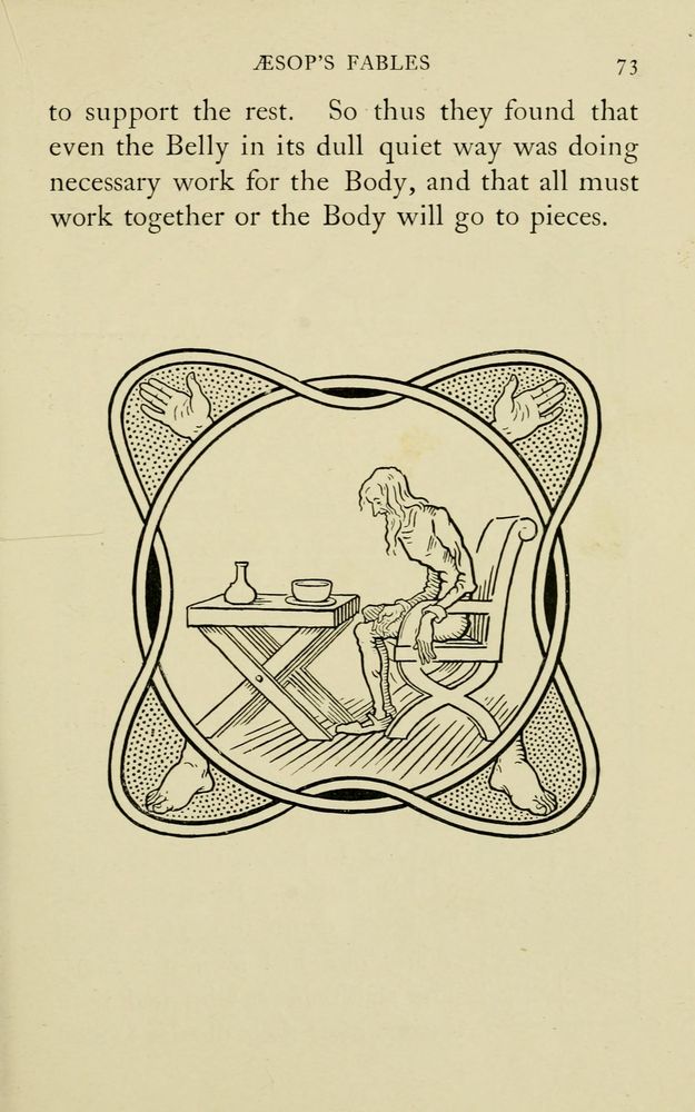 Scan 0105 of The fables of Æsop, selected, told anew and their history traced