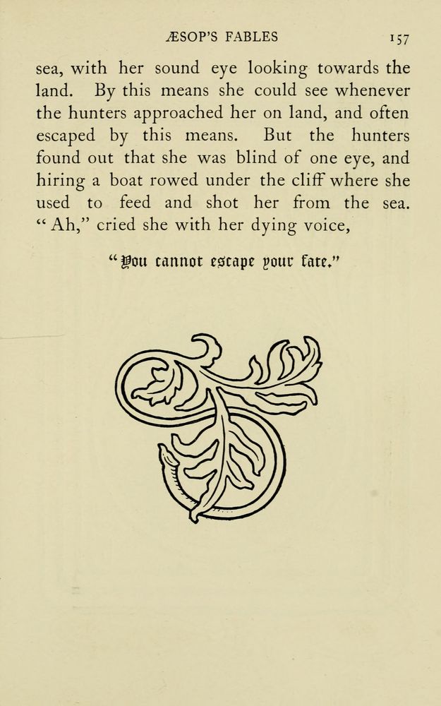 Scan 0189 of The fables of Æsop, selected, told anew and their history traced