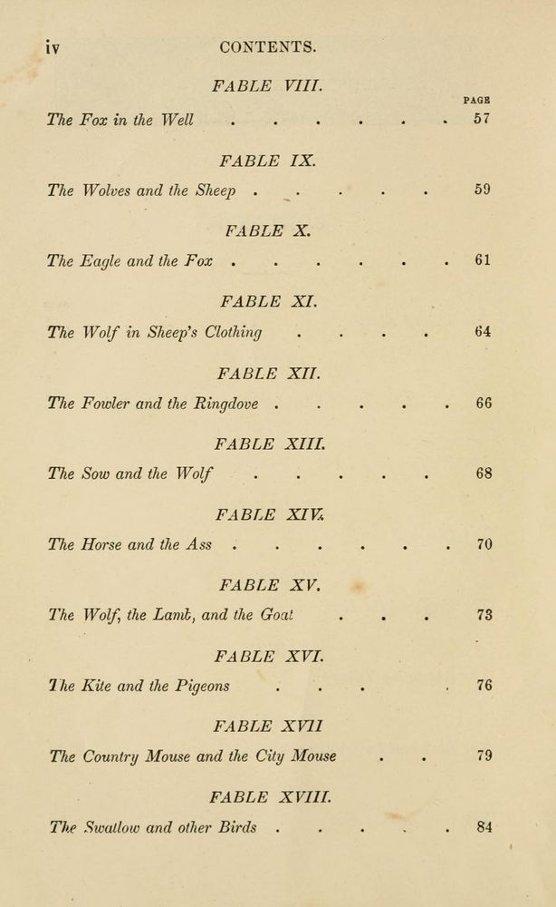 Scan 0012 of The fables of Aesop