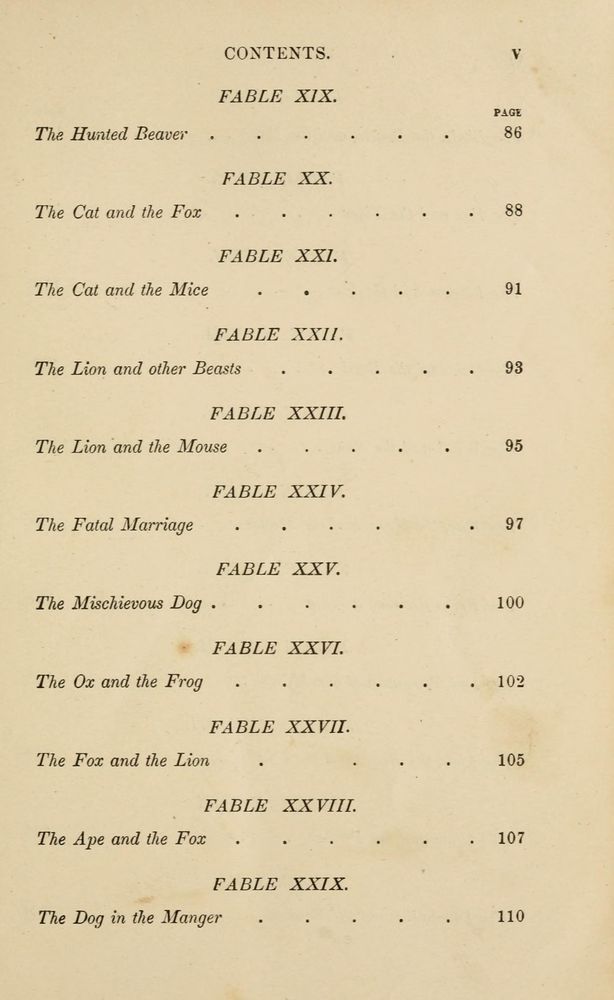 Scan 0013 of The fables of Aesop