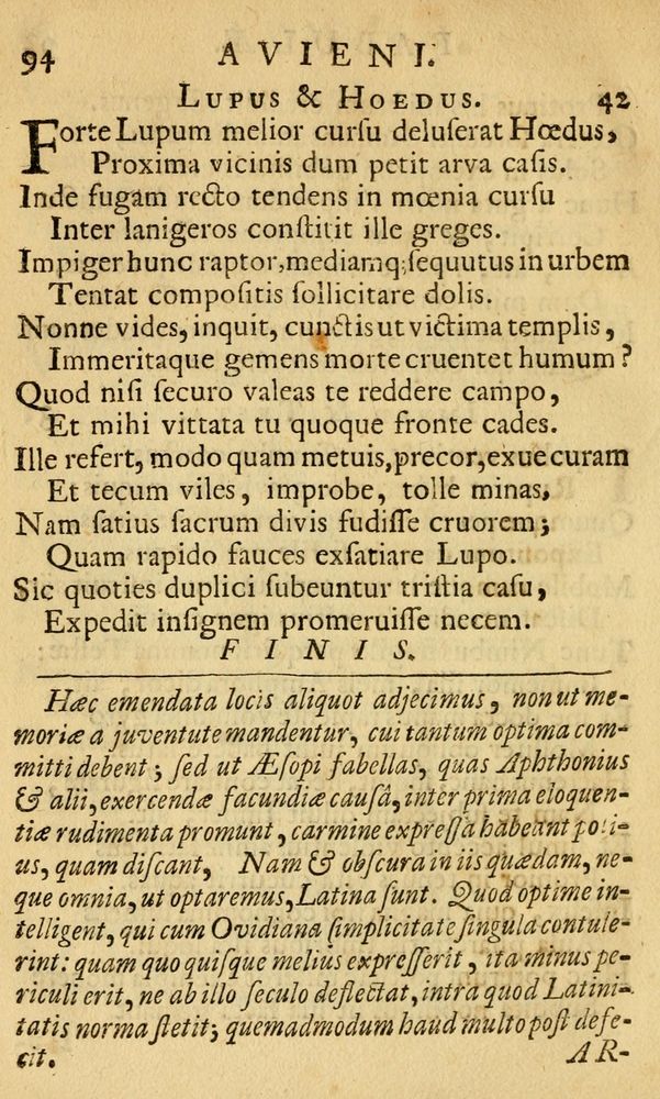 Scan 0096 of Fabulæ Æsopi