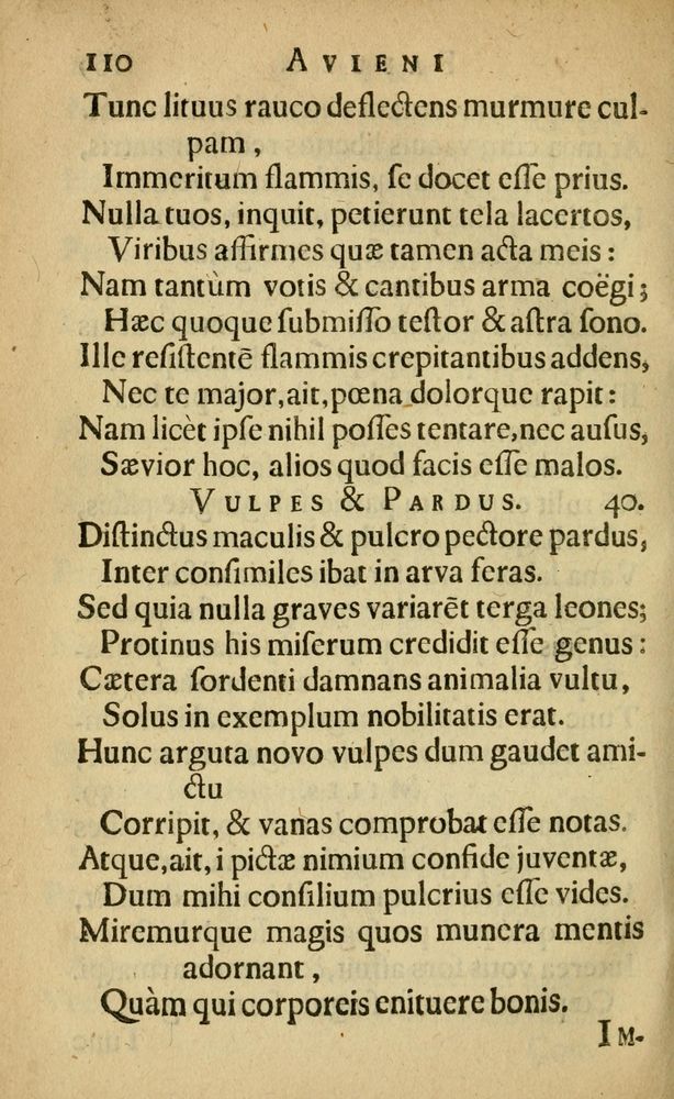 Scan 0114 of Fabulæ Æsopi Graecè & Latinè, nunc denuo selectæ