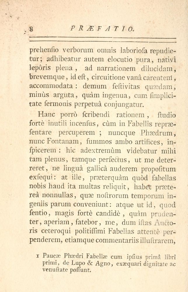 Scan 0016 of Fabulae Aesopiae curis posterioribus omnes fere, emendatae