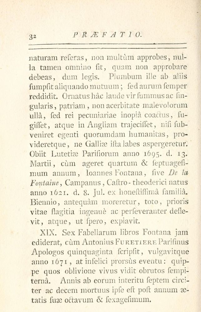 Scan 0040 of Fabulae Aesopiae curis posterioribus omnes fere, emendatae