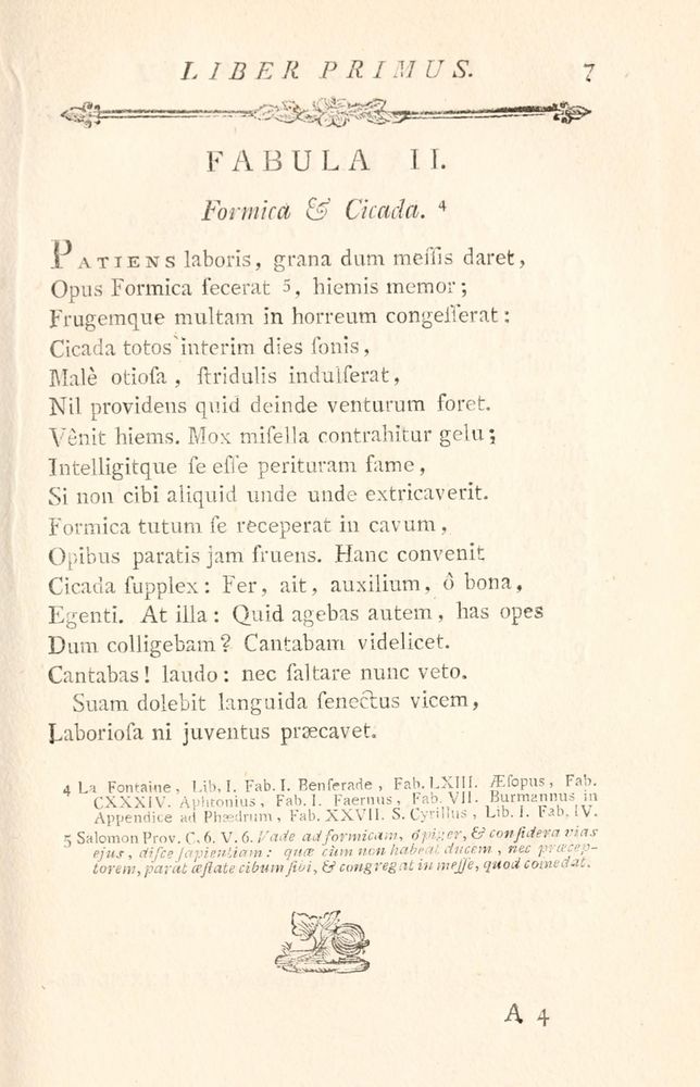 Scan 0075 of Fabulae Aesopiae curis posterioribus omnes fere, emendatae