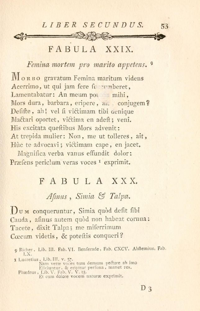 Scan 0123 of Fabulae Aesopiae curis posterioribus omnes fere, emendatae