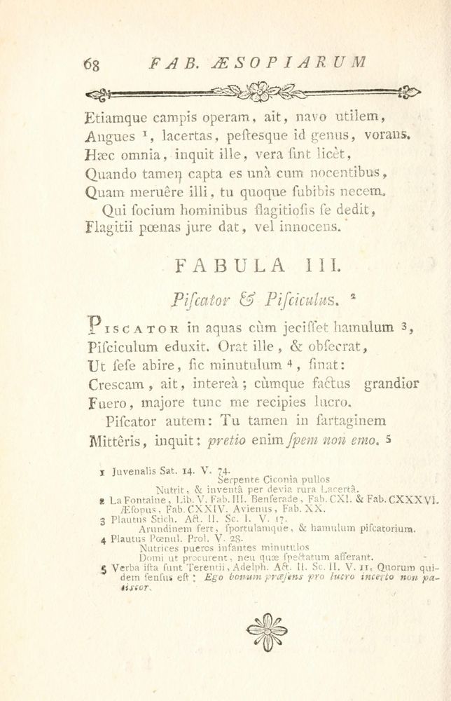 Scan 0140 of Fabulae Aesopiae curis posterioribus omnes fere, emendatae