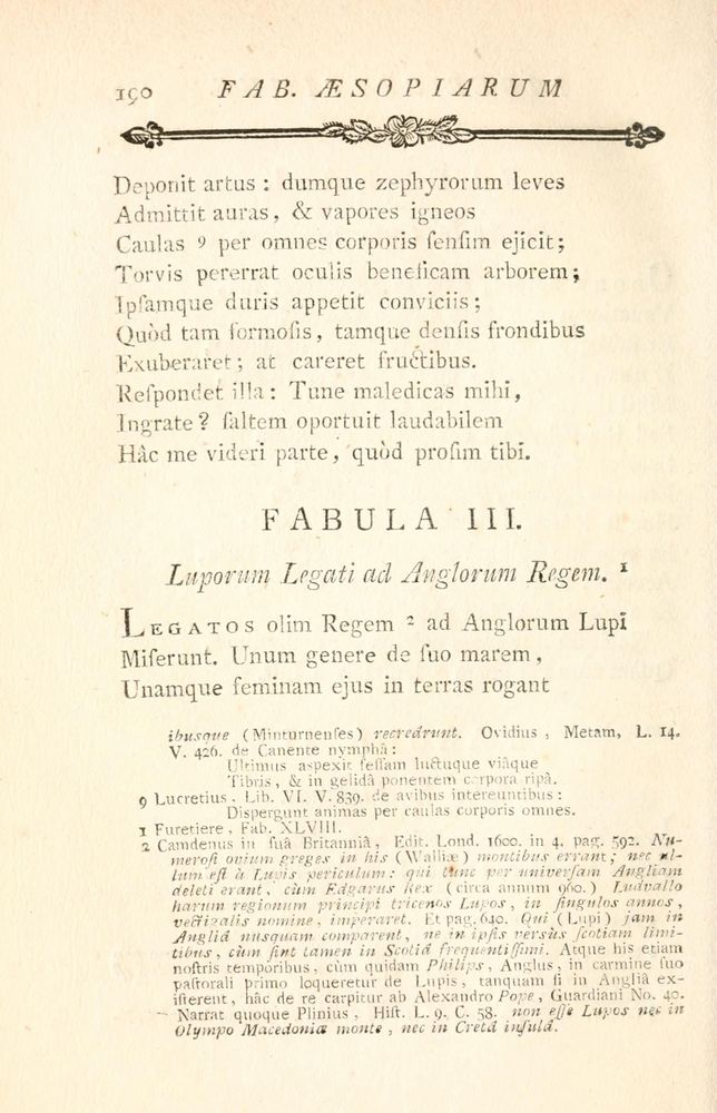 Scan 0270 of Fabulae Aesopiae curis posterioribus omnes fere, emendatae