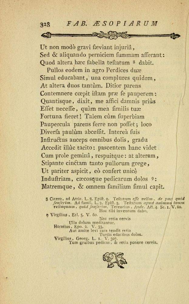 Scan 0050 of Fabulae Aesopiae curis posterioribus omnes fere, emendatae